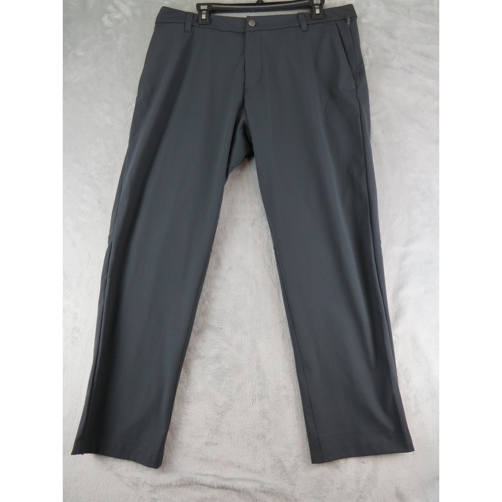 Lululemon Men's‎ Pants Commission Wapstreme Charcoal Graysize 36x28 casual golf